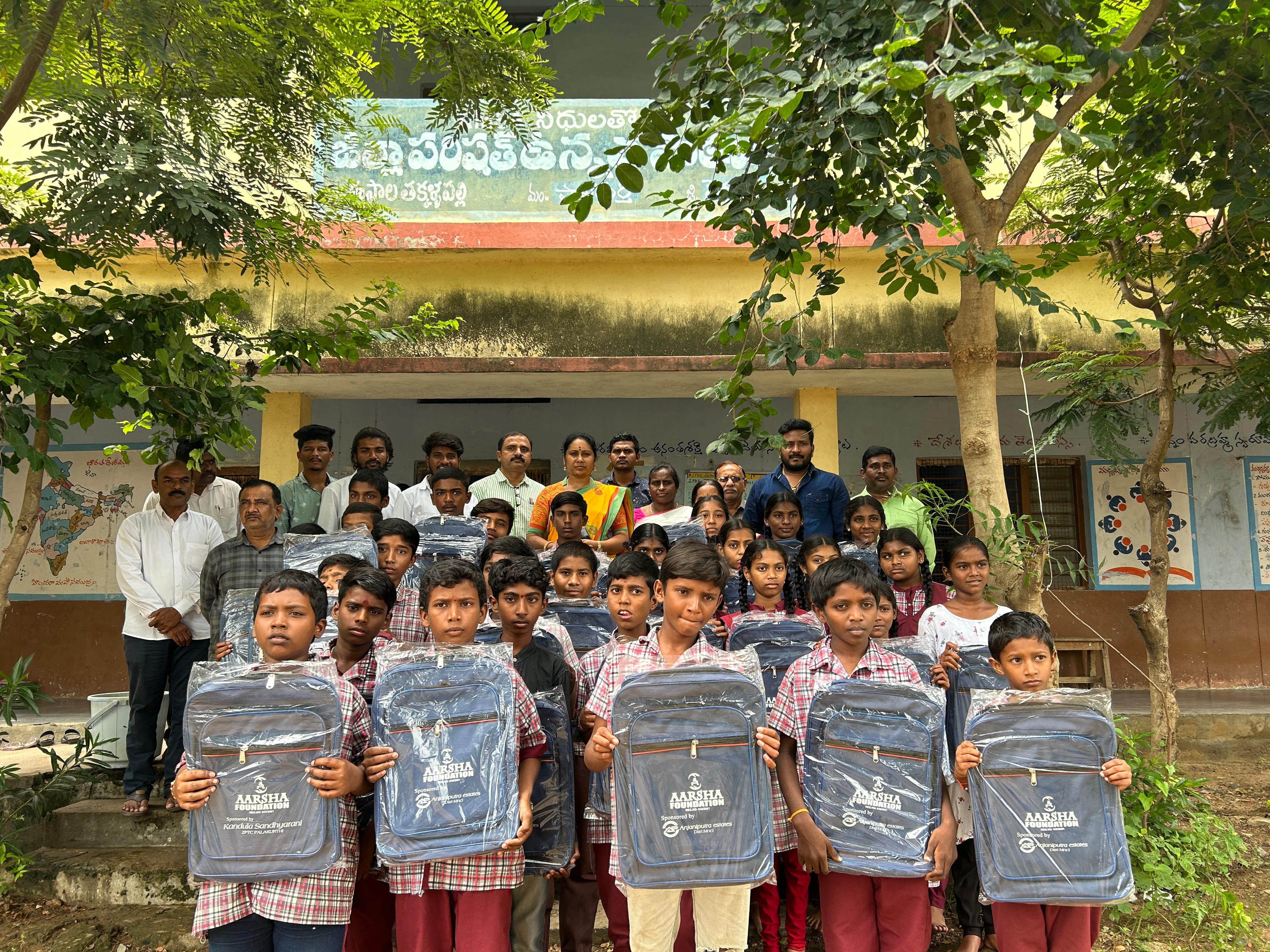 Aarsha NGO team working with community